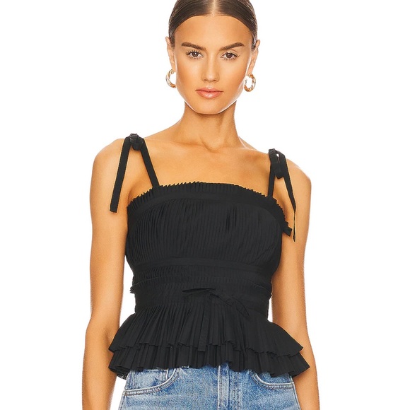 Ulla Johnson Tops - NEW Ulla Johnson Bea Top in Black, Size 6